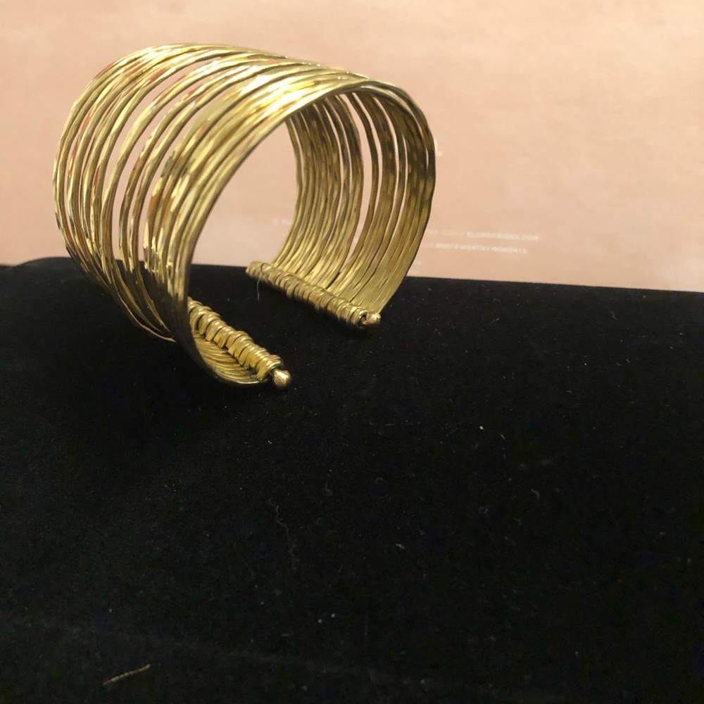 Gold cuff